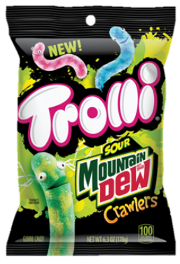 TROLLI MOUNTAIN DEW FLAVORED