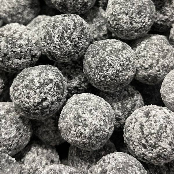 Mr. Simms Sweet Shoppe: Black Death Ultra Sour Hard Candy (Imported From England)