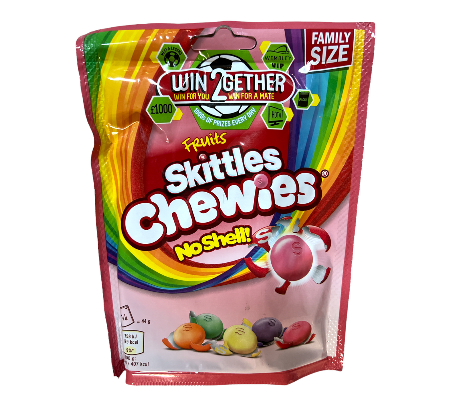 Skittles Chewies No Shell (UK)