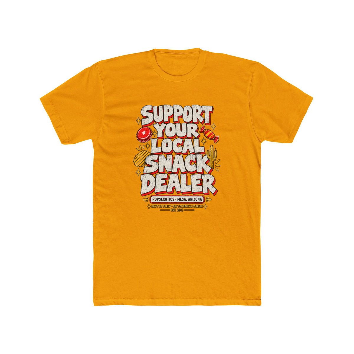 Unisex Cotton Crew Tee