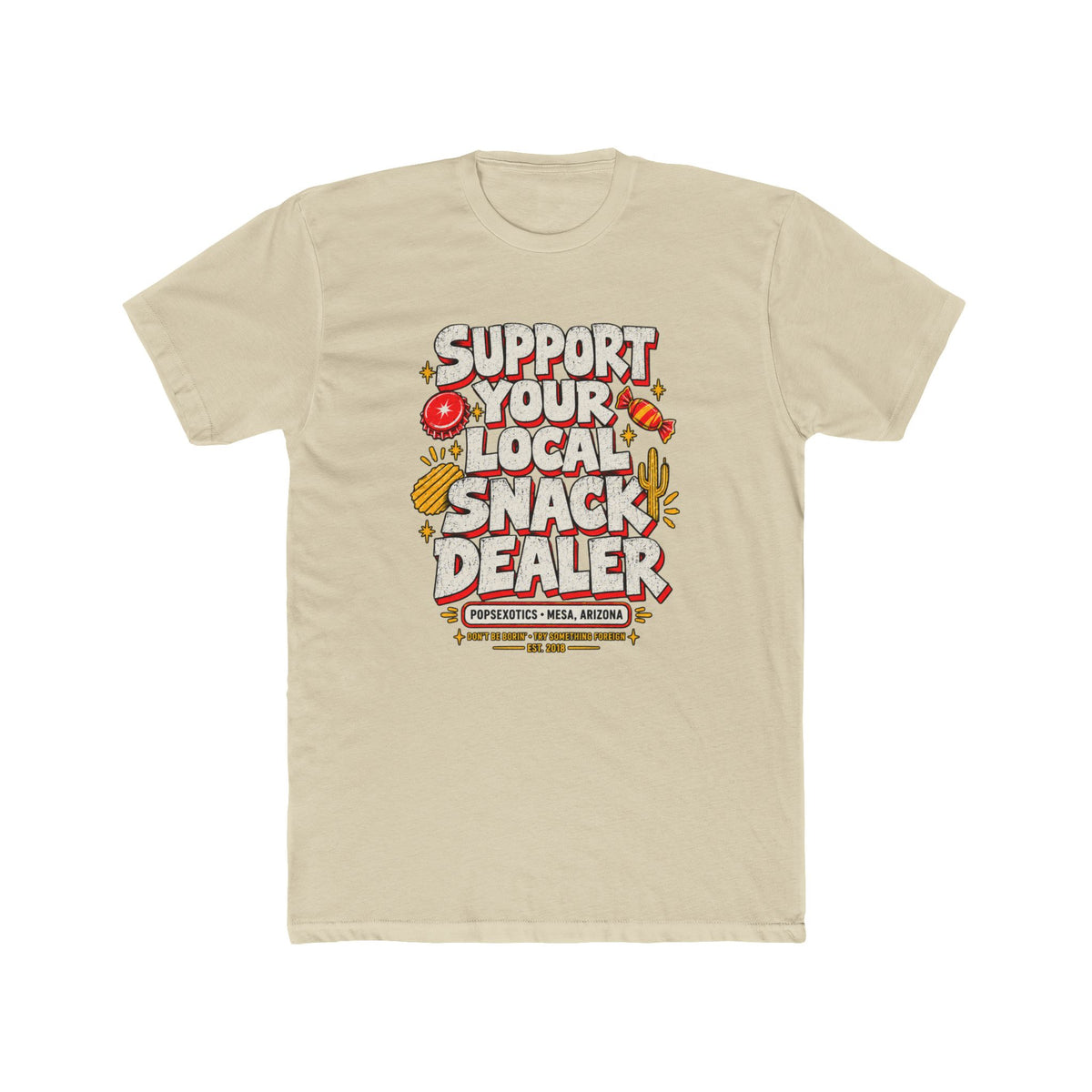 Unisex Cotton Crew Tee