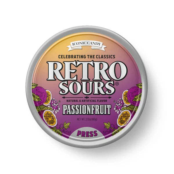 Retro Sours - Passionfruit (60g)