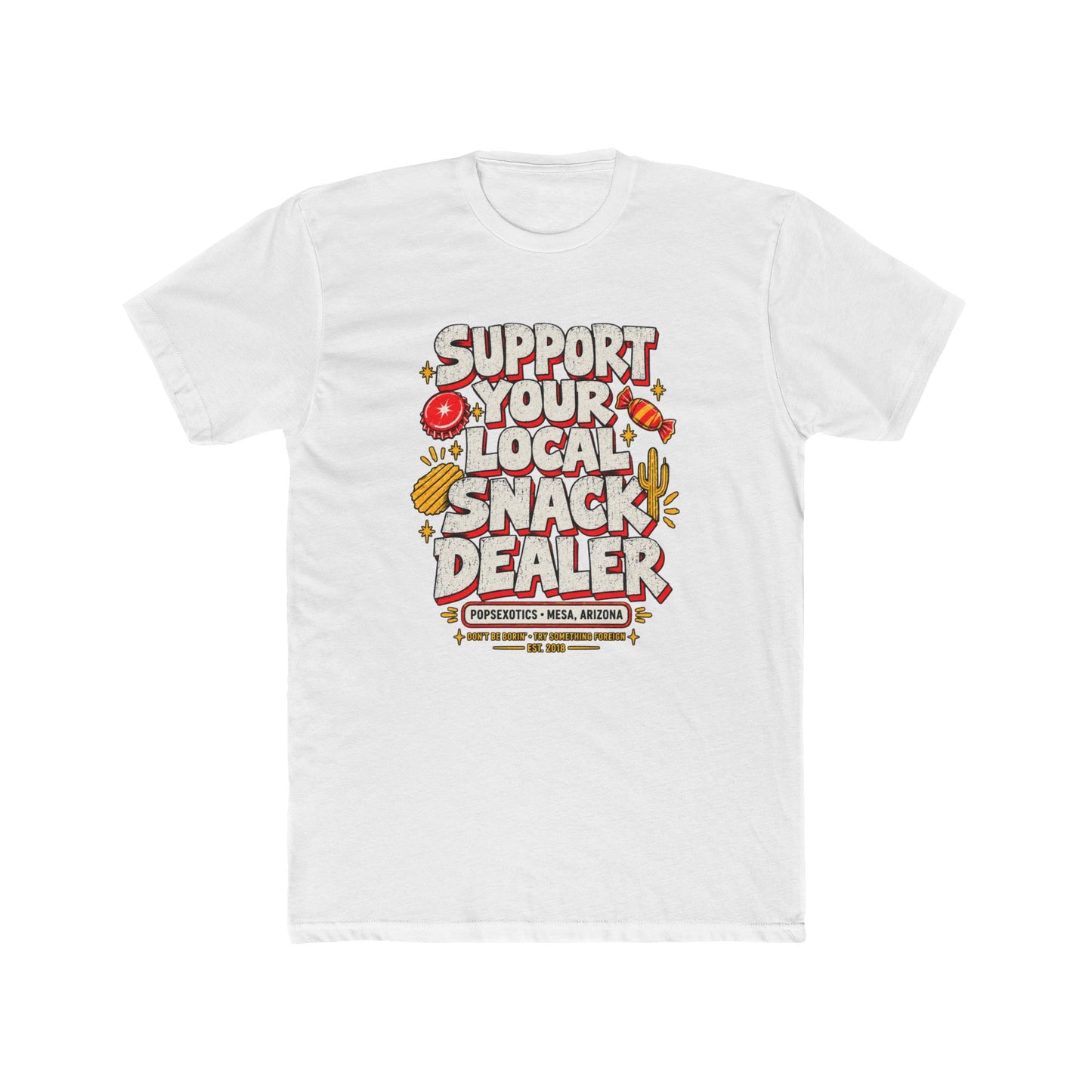 Unisex Cotton Crew Tee
