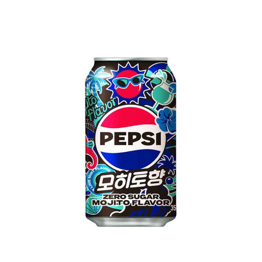 Pepsi Zero Sugar Mojito Flavor 355ml (Korea)