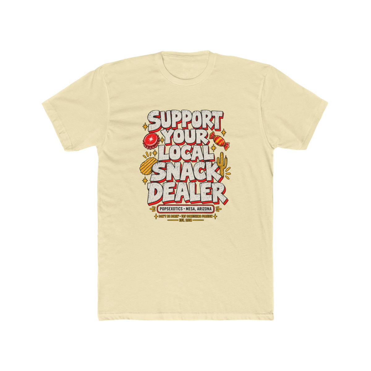Unisex Cotton Crew Tee