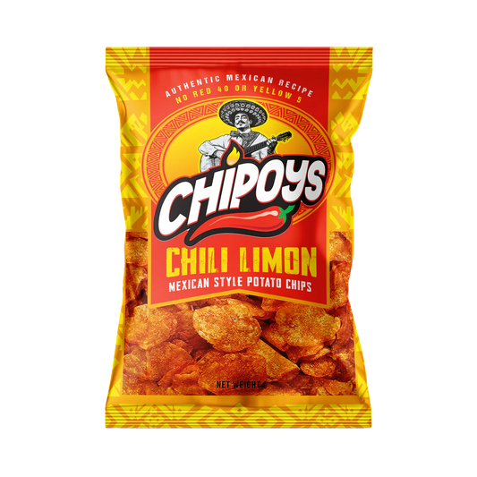 Chipoys Chili Limón Mexican Style Potato Chips (2.5oz)