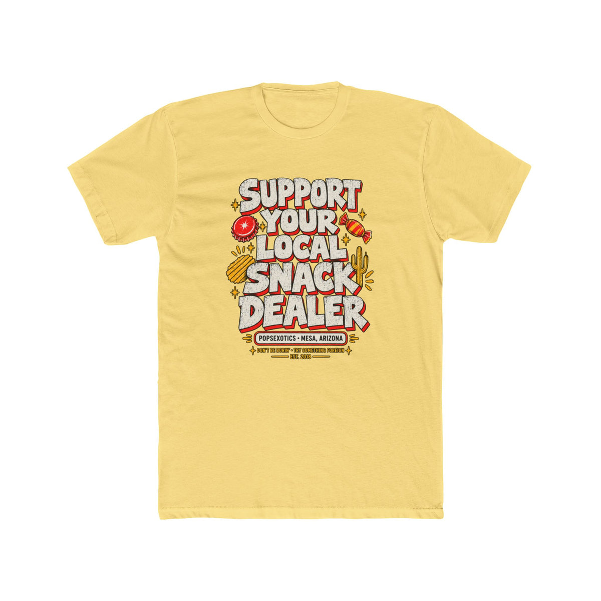 Unisex Cotton Crew Tee