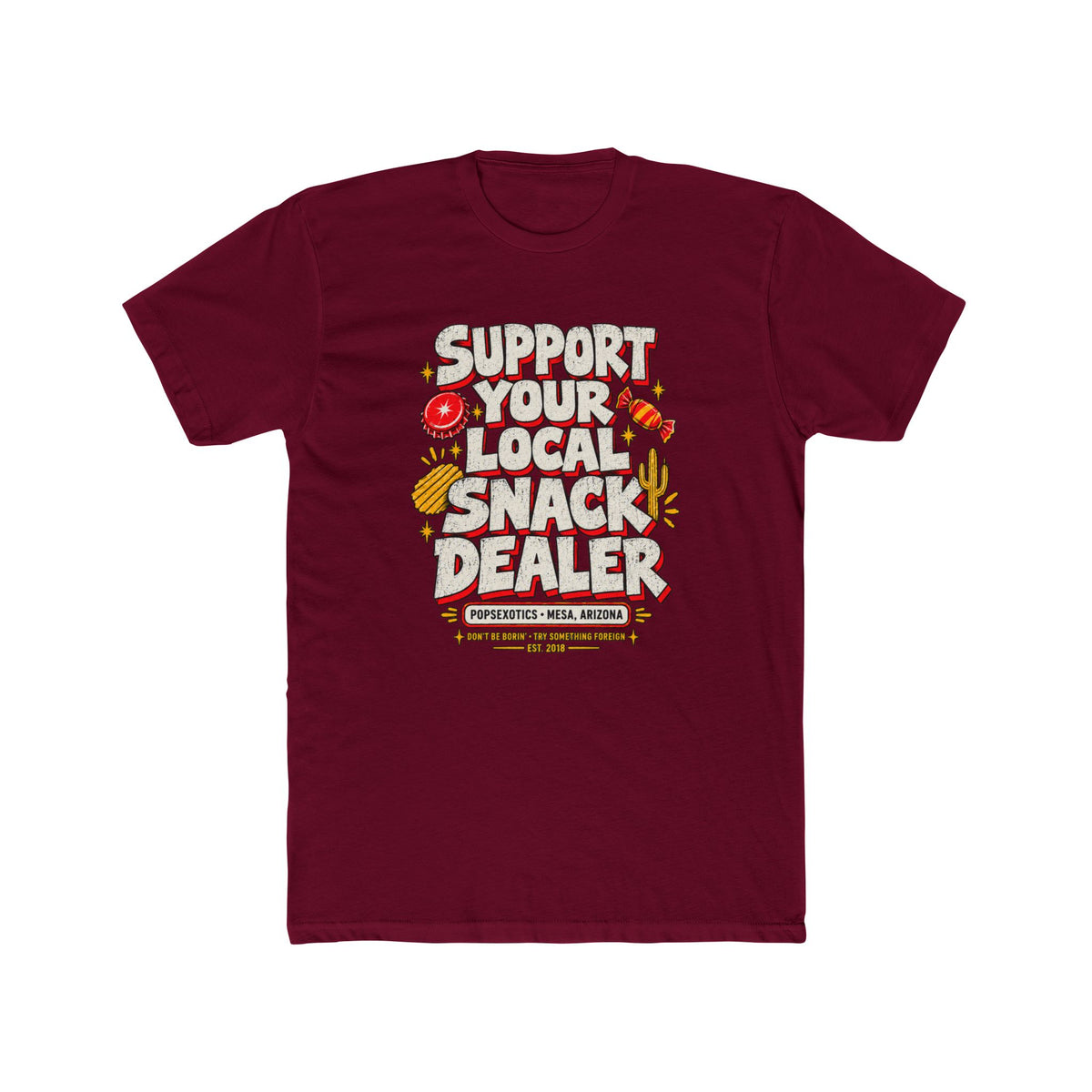 Unisex Cotton Crew Tee