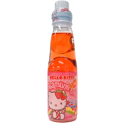 HELLO KITTY Strawberry Ramune 200ml