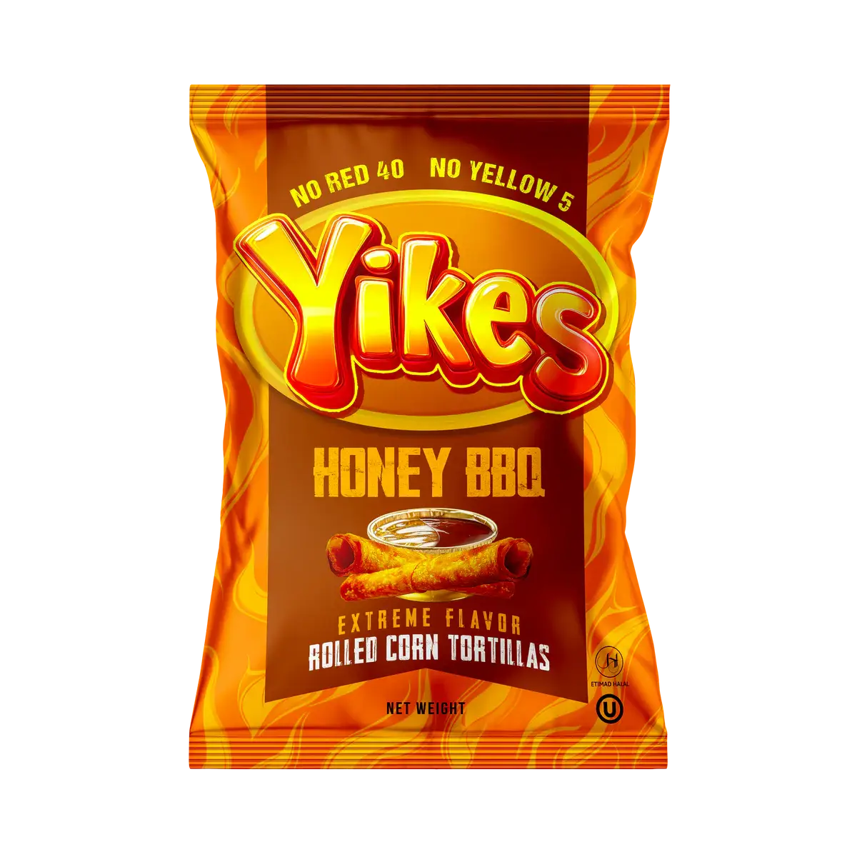 Yikes! Honey BBQ Rolled Corn Tortillas (4 oz)