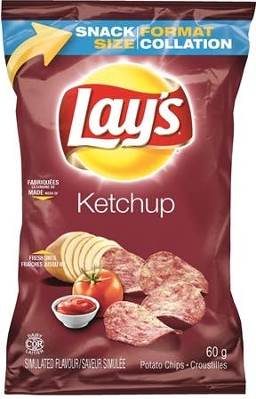 Lay's Ketchup Chips 60 g x32 : Default Title