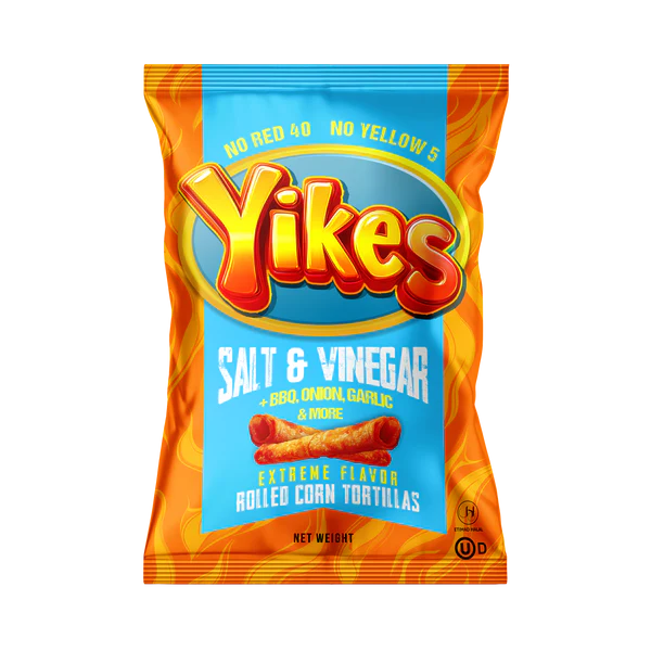Yikes Salt & Vinegar Rolled Corn Tortillas (4 oz)