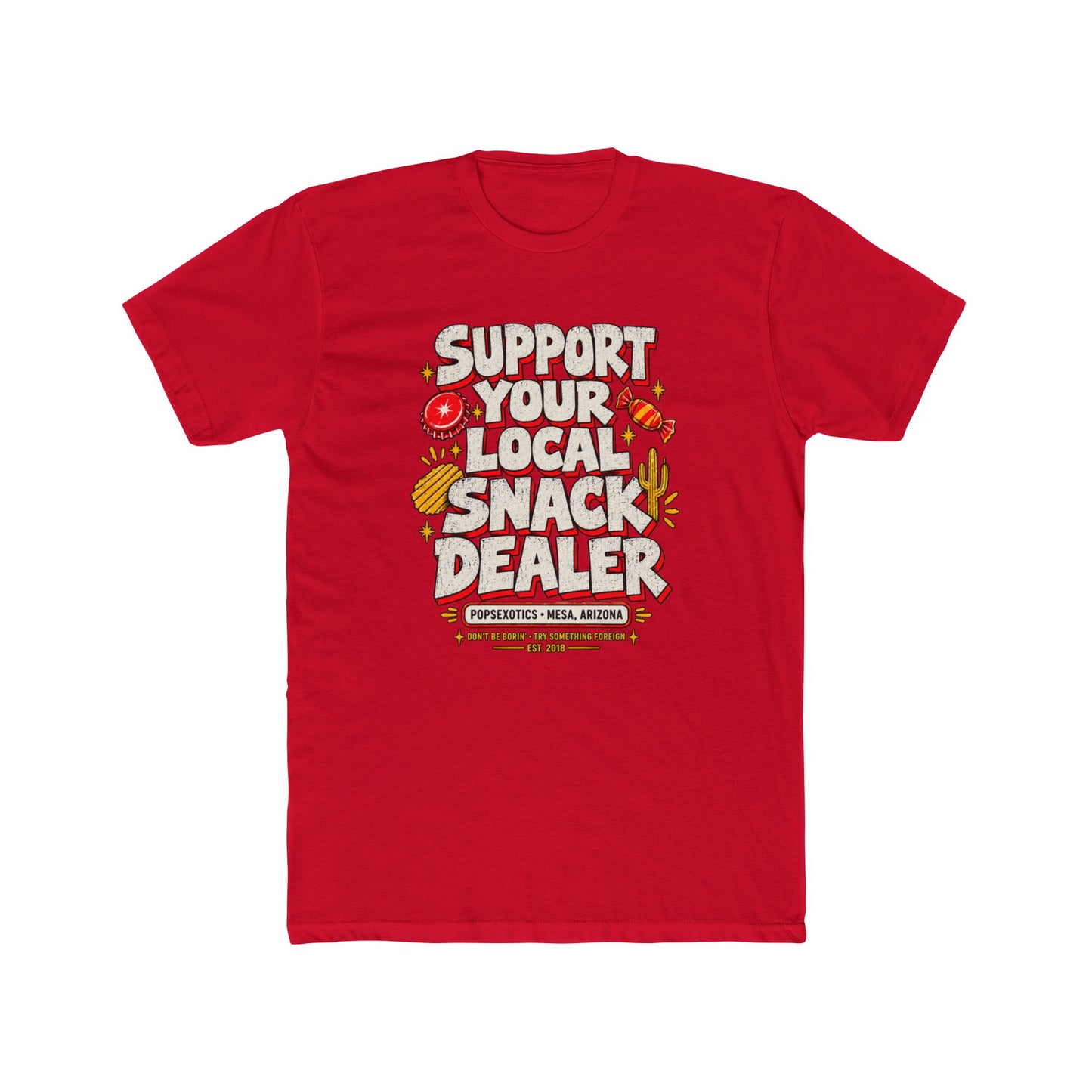 Unisex Cotton Crew Tee