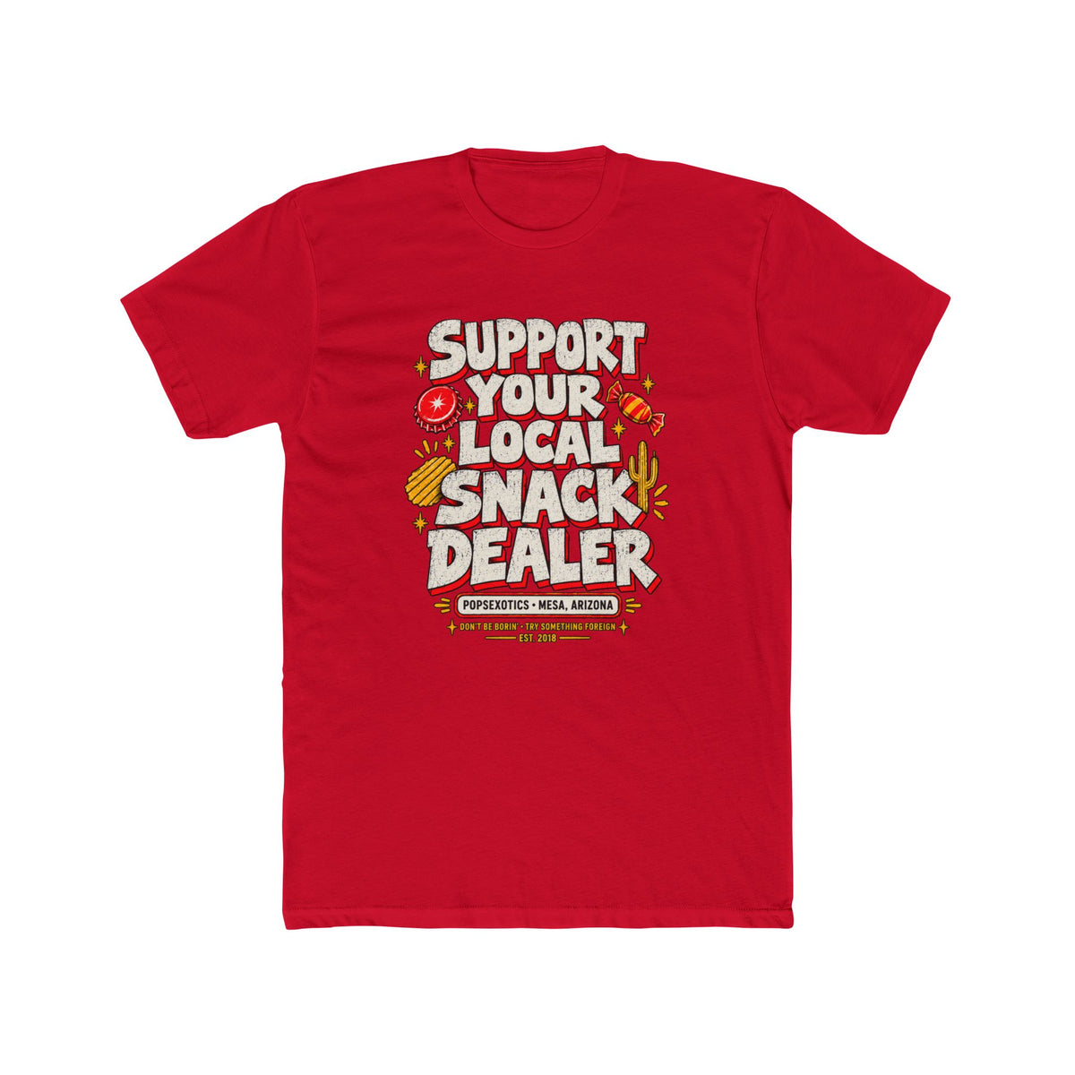 Unisex Cotton Crew Tee