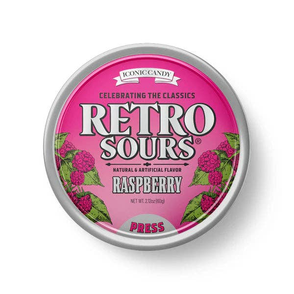 Retro Sours - Raspberry (60g)