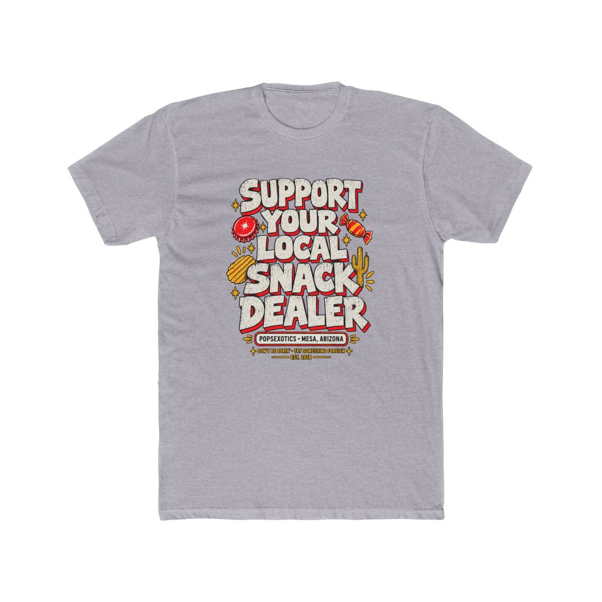 Unisex Cotton Crew Tee