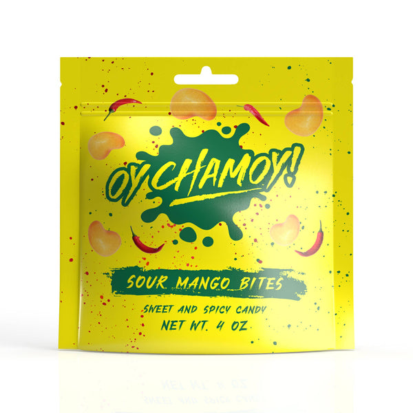 Oy Chamoy! Sour Mango Bites - 4oz.