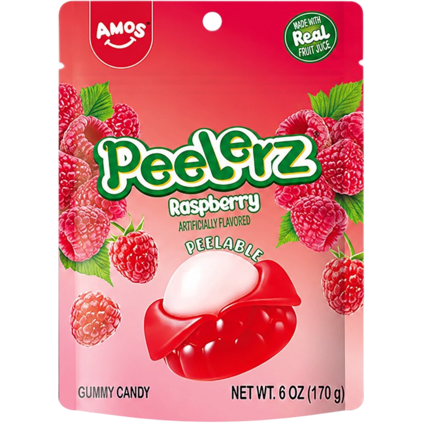 Amos Peelerz Raspberry 6 oz