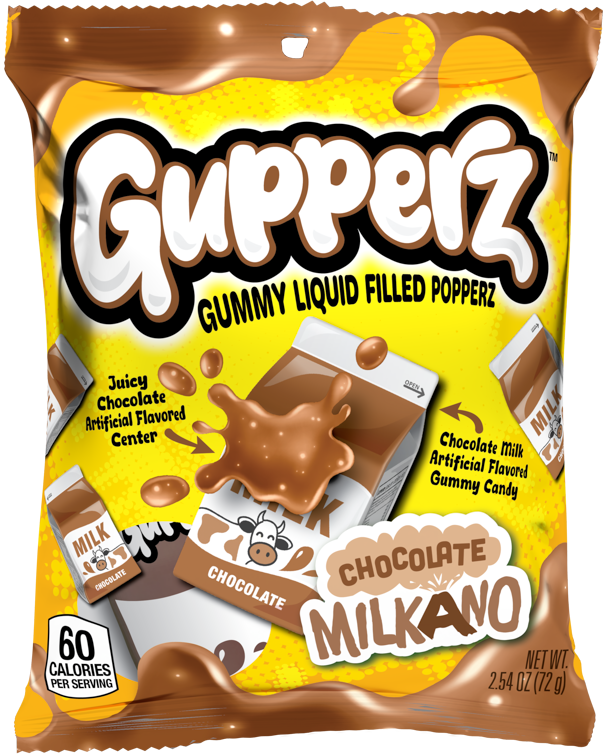 Gupperz Chocolate Milkano, 2.54oz, 12ct