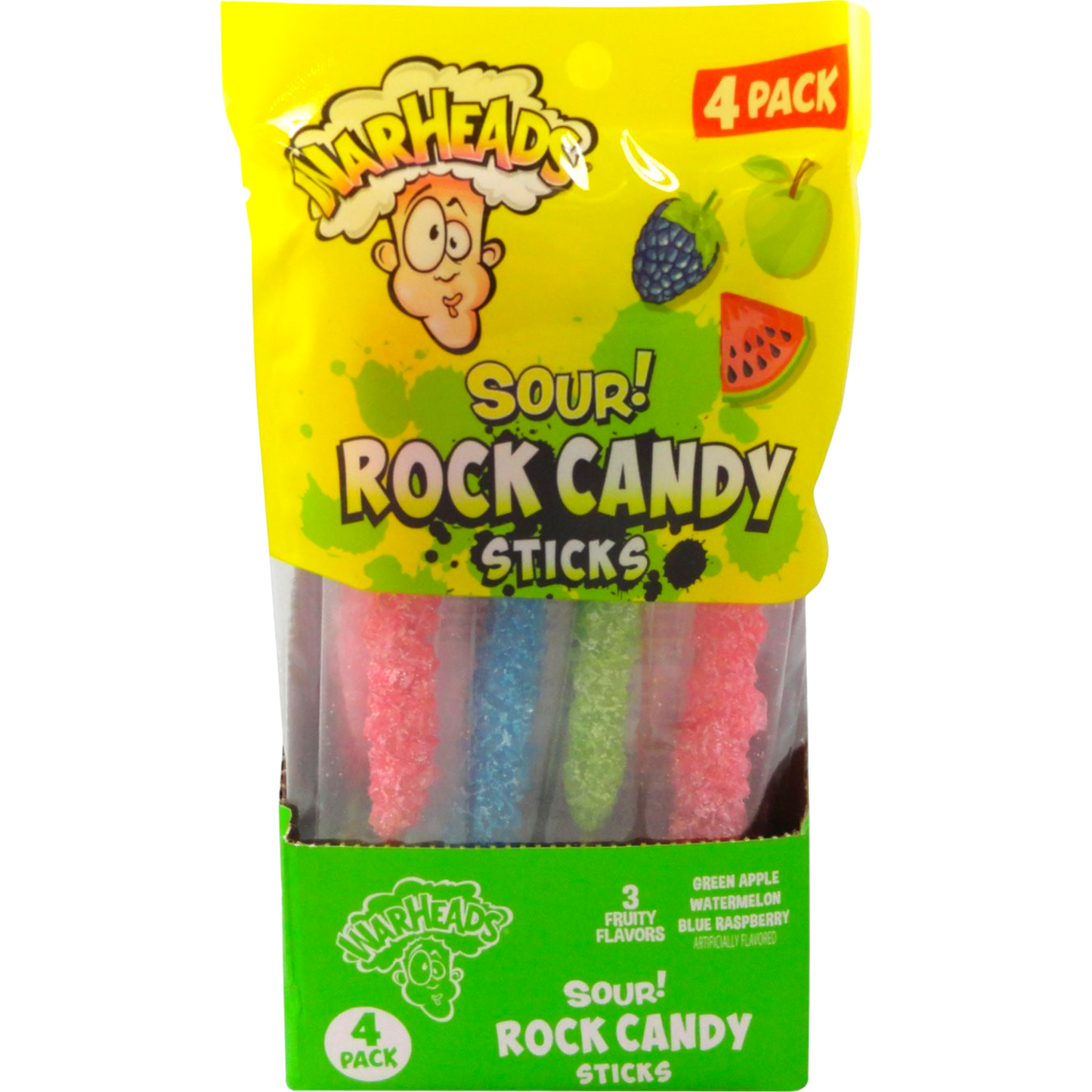 Warheads Sour Rock Candy