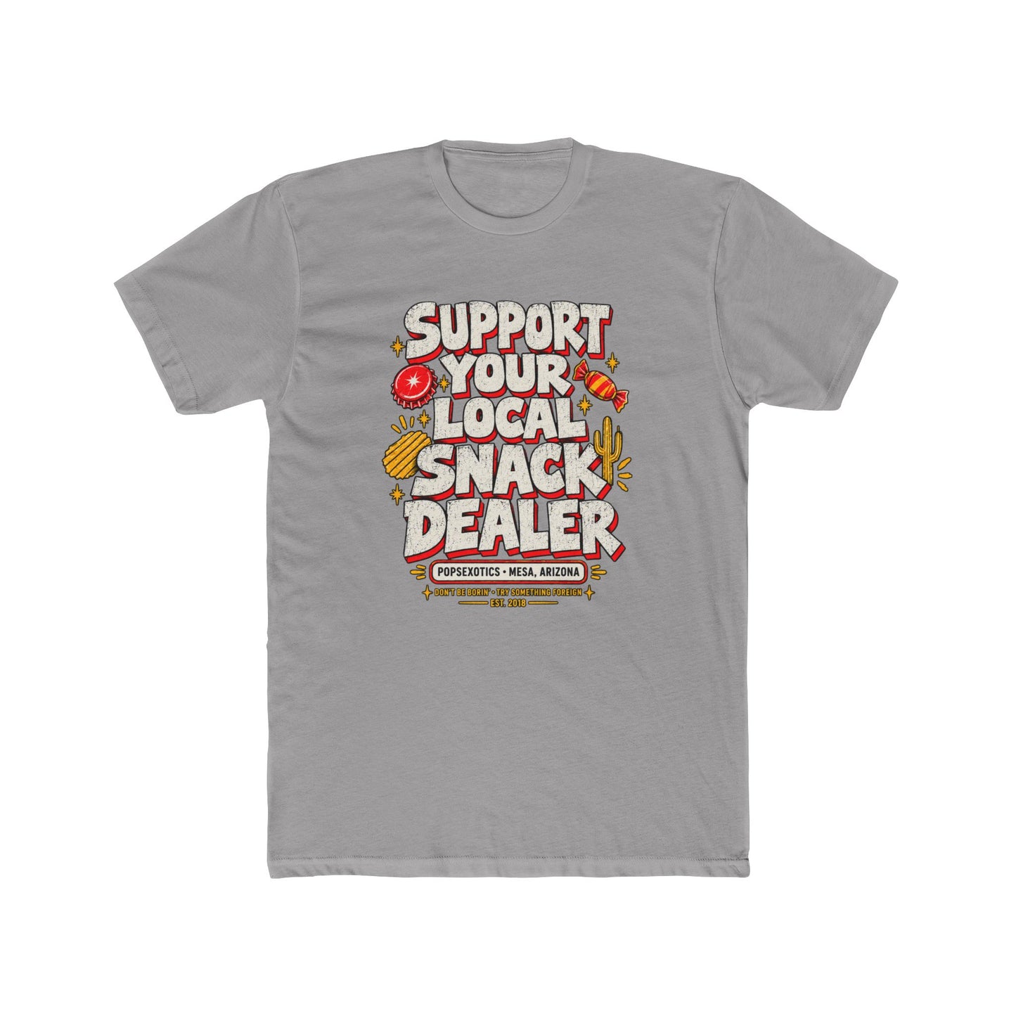 Unisex Cotton Crew Tee