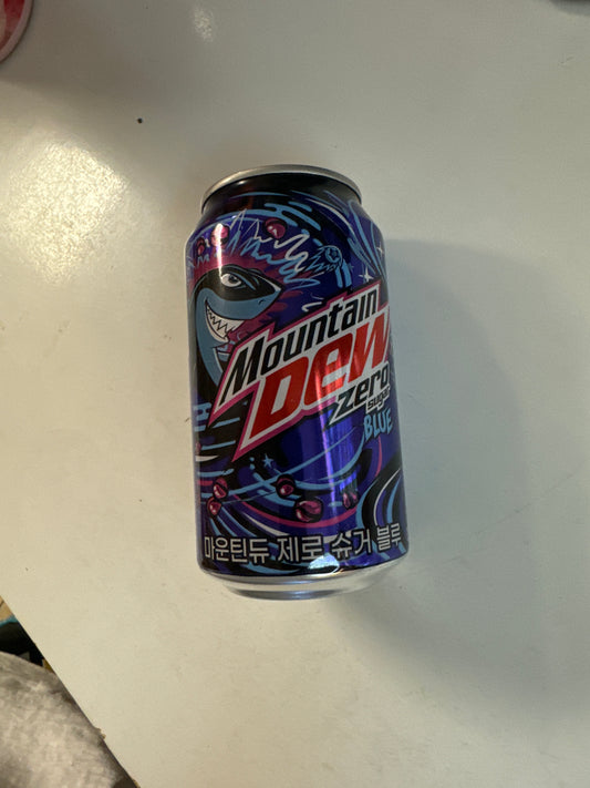 Mountain Dew Blue Zero Sugar (Korea)