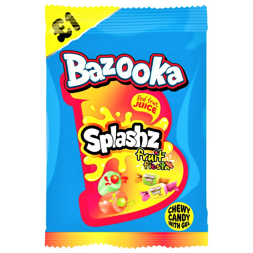 Bazooka Splashz Fruity Fiesta (UK)