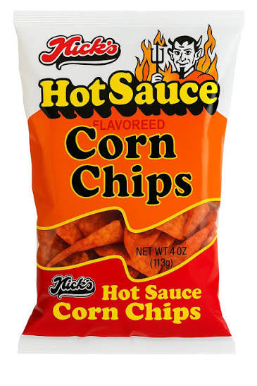 Nicks Hot Sauce Corn Chips