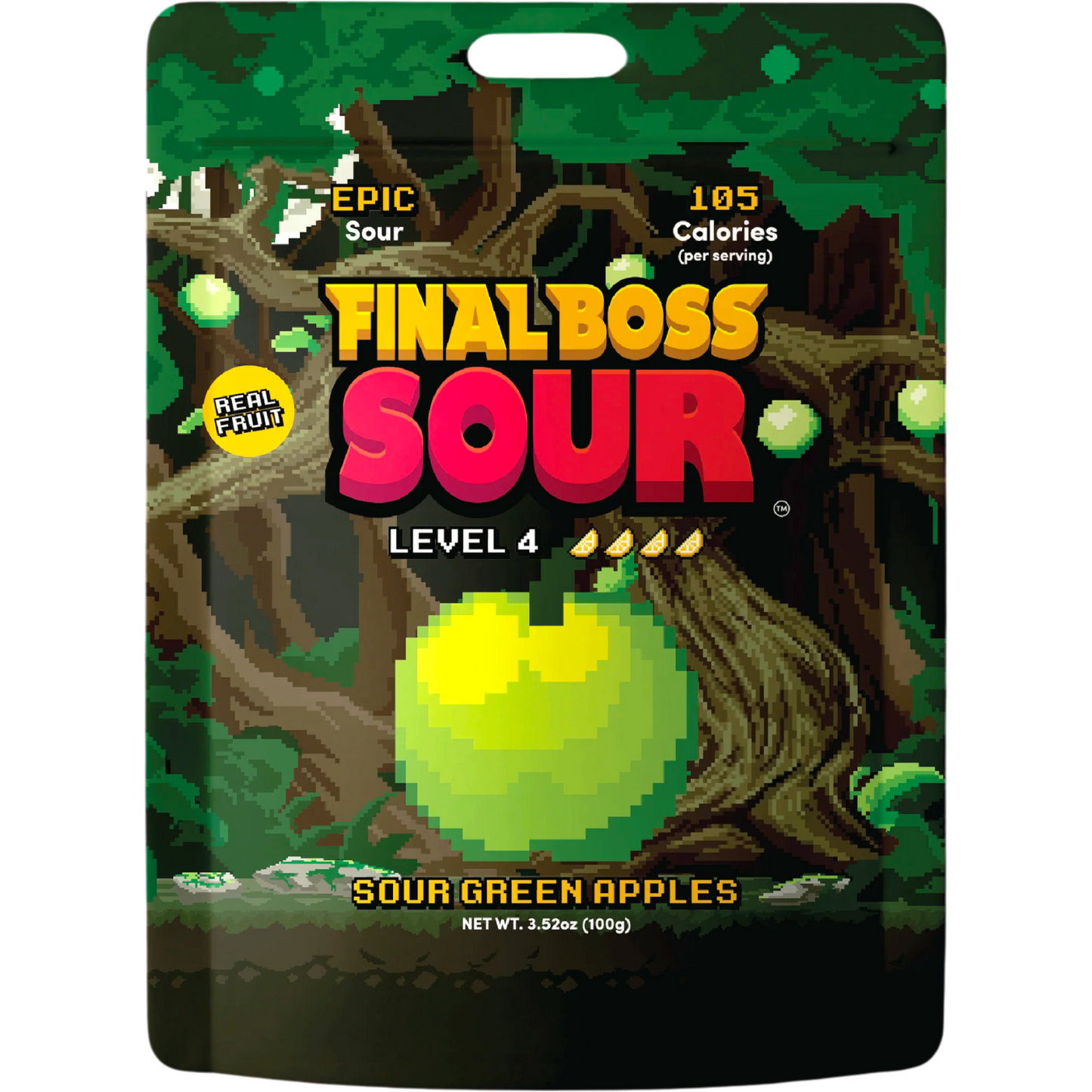 Final Boss Sour Level 4 Sour Green Apples