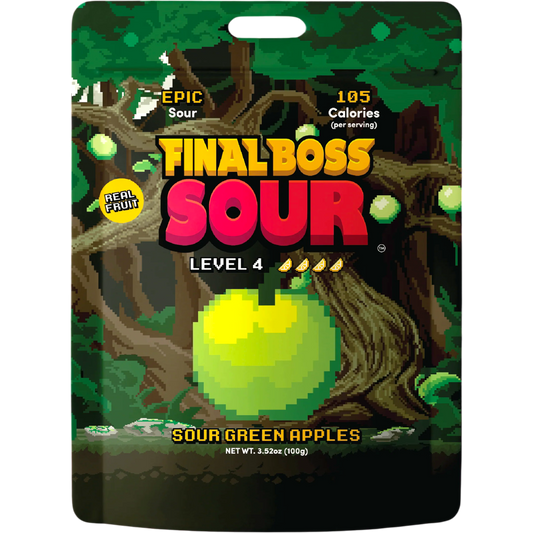 Final Boss Sour Level 4 Sour Green Apples