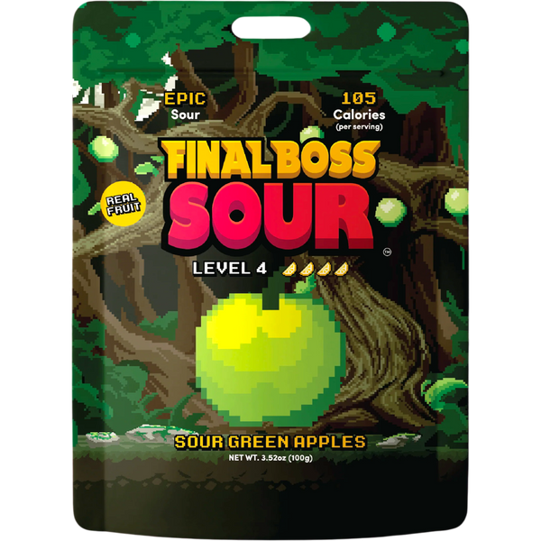 Final Boss Sour Level 4 Sour Green Apples