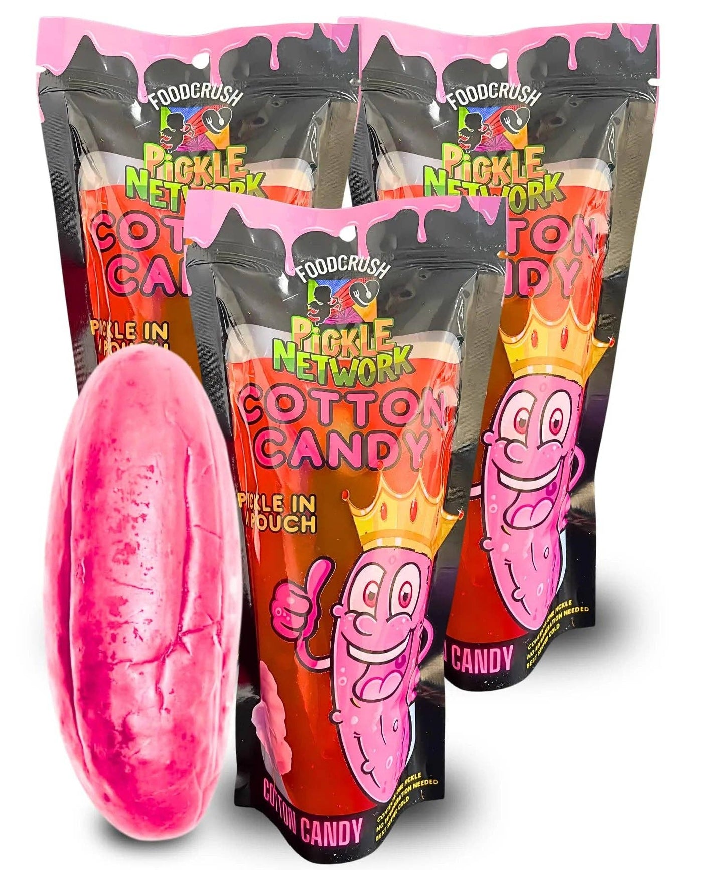 Food Crush Cotton Candy Pickle