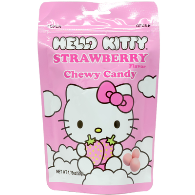 HELLO KITTY Chewy Candy Strawberry Flavor 50g