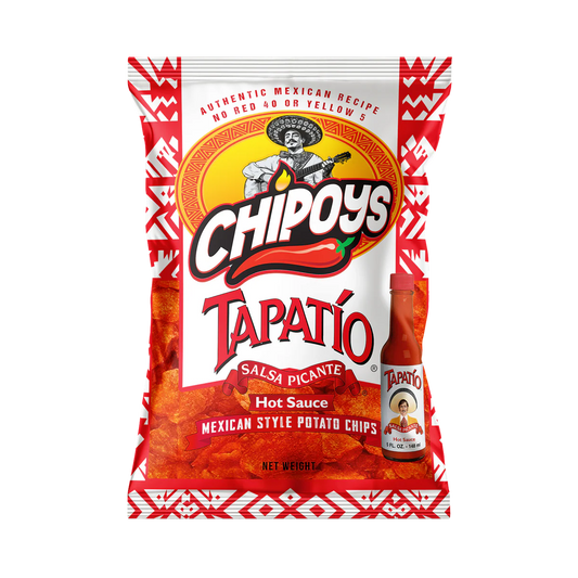 Chipoys Tapatío Mexican Style Potato Chips (2.5oz)